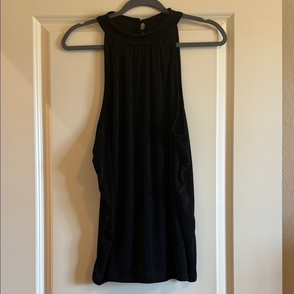 Elegant Black Sleeveless Tank Top